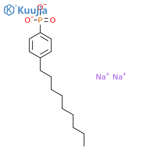 Phosphonic acid, mono(4-nonylphenyl) ester, sodium salt(9CI) structure