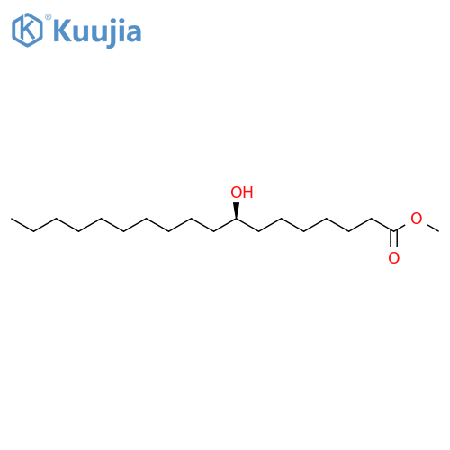 OCTADECANOIC ACID, 8-HYDROXY-, METHYL ESTER, (R)- structure