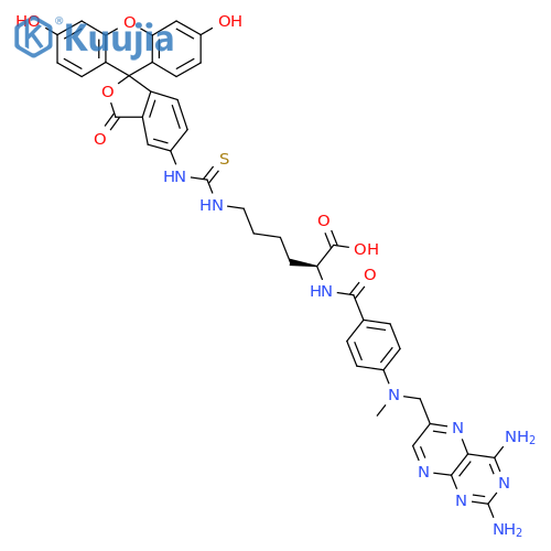 Fluoresceinated methotrexate structure