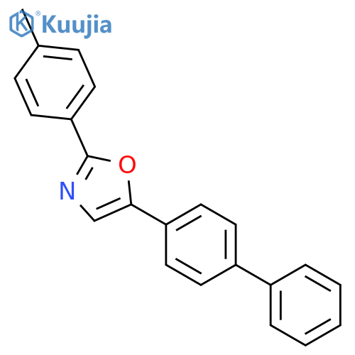 Oxazole, 5-[1,1'-biphenyl]-4-yl-2-(4-methylphenyl)- structure