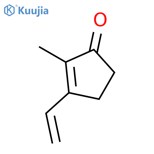2-Cyclopenten-1-one, 3-ethenyl-2-methyl- structure