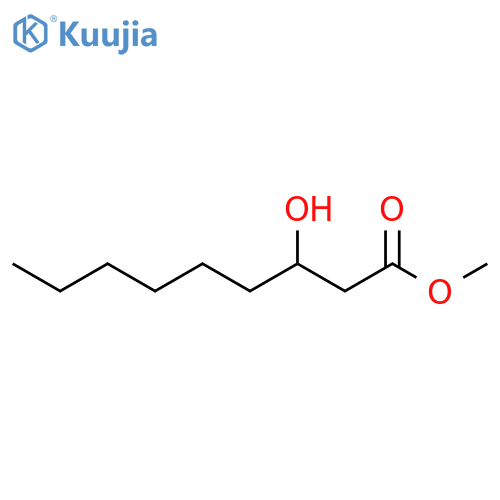 Methyl 3-hydroxynonanoate structure