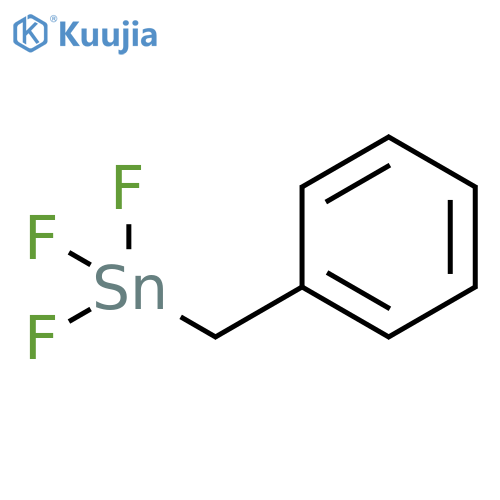 Stannane, trifluoro(phenylmethyl)- structure