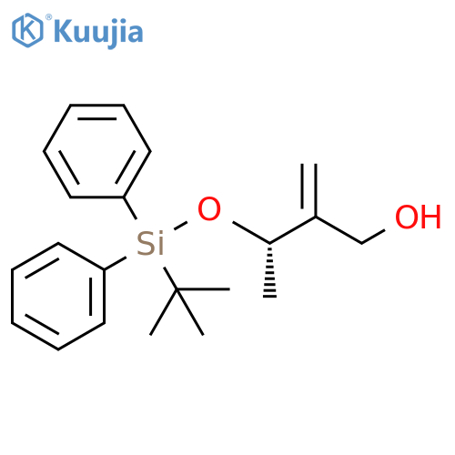 1-Butanol, 3-[[(1,1-dimethylethyl)diphenylsilyl]oxy]-2-methylene-, (3S)- structure
