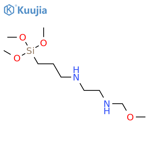 1,2-Ethanediamine, N-(methoxymethyl)-N'-[3-(trimethoxysilyl)propyl]- structure