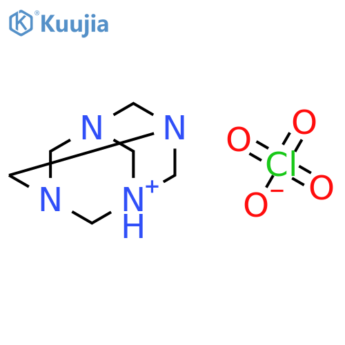 3,5,7-triaza-1-azoniatricyclo[3.3.1.1~3,7~]decane perchlorate structure