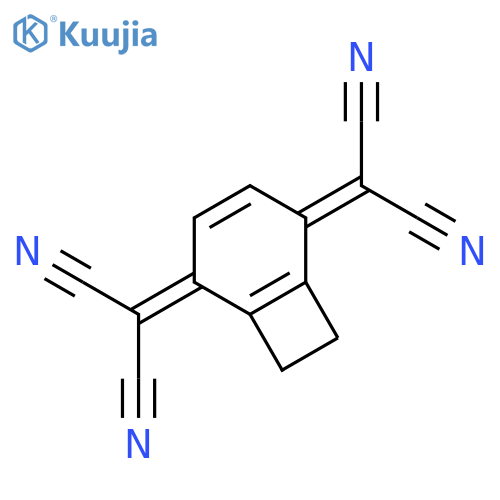 Propanedinitrile, 2,2'-bicyclo[4.2.0]octa-1(6),3-diene-2,5-diylidenebis- structure