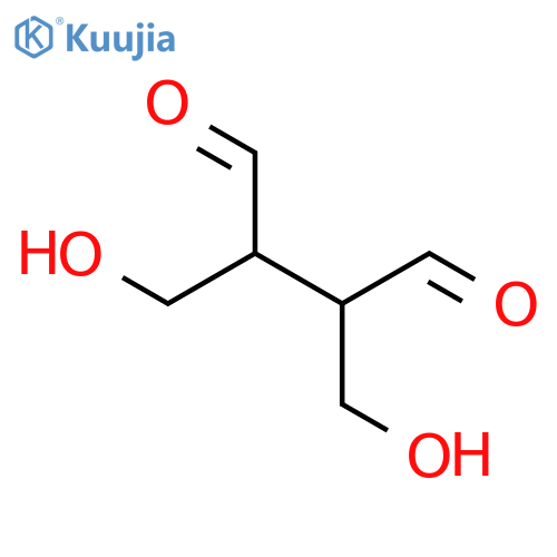 BUTANEDIAL, 2,3-BIS(HYDROXYMETHYL)- structure