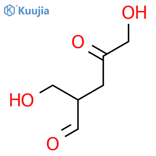 PENTANAL, 5-HYDROXY-2-(HYDROXYMETHYL)-4-OXO- structure