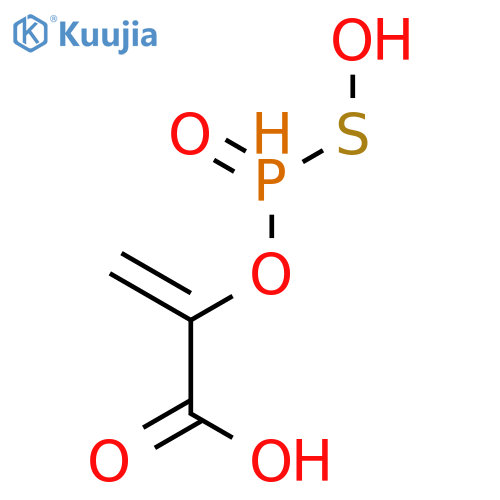 2-PROPENOIC ACID, 2-[(HYDROXYMERCAPTOPHOSPHINYL)OXY]- structure