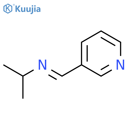 2-Propanamine, N-(3-pyridinylmethylene)- structure