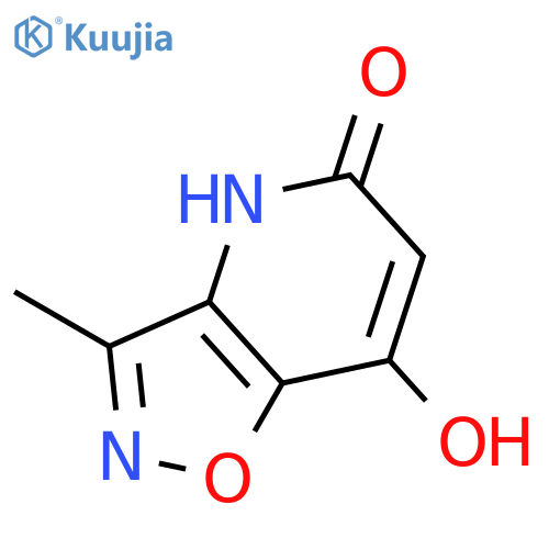 Isoxazolo[4,5-b]pyridin-5(4H)-one,7-hydroxy-3-methyl- structure