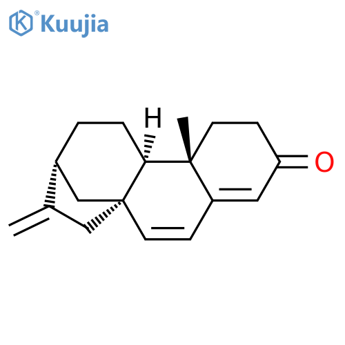 18,19-Dinorkaura-4,6,16-trien-3-one structure