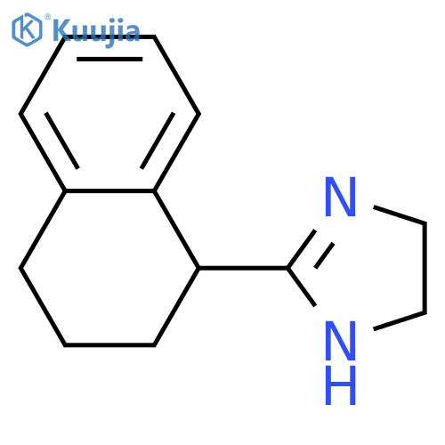 2-(1,2,3,4-tetrahydronaphthalen-1-yl)-4,5-dihydro-1H-imidazole structure