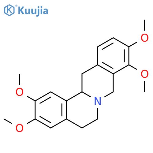 (S)-2,3,9,10-Tetramethoxy-6,8,13,13a-tetrahydro-5H-isoquinolino[3,2-a]isoquinoline structure