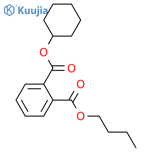 Cyclohexyl Butyl Phthalate structure