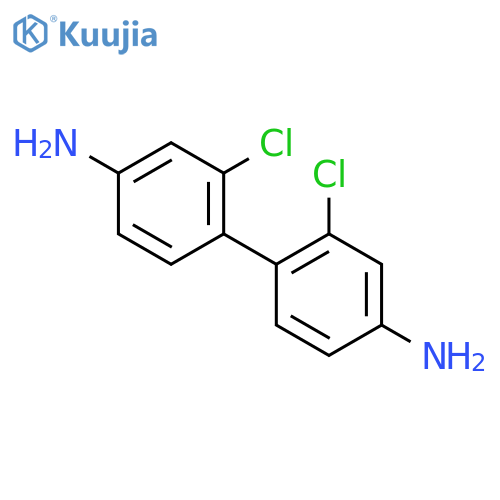 4,4'-Diamino-2,2'-dichlorobiphenyl structure