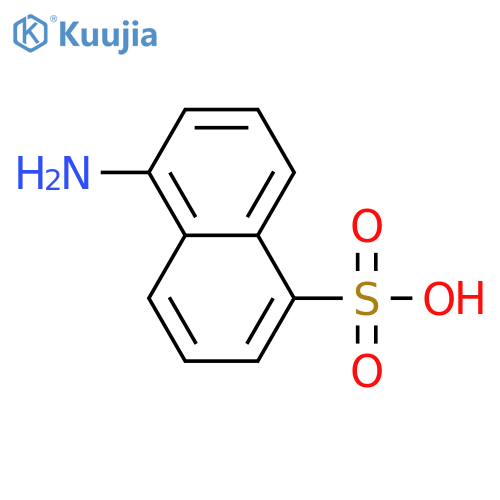 5-Amino-1-naphthalenesulfonic Acid, 90% structure