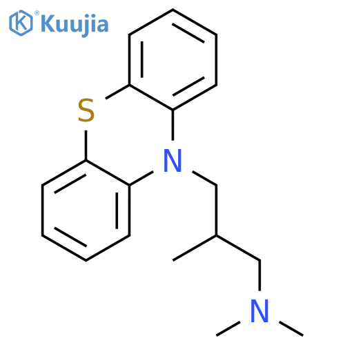 Alimemazine structure