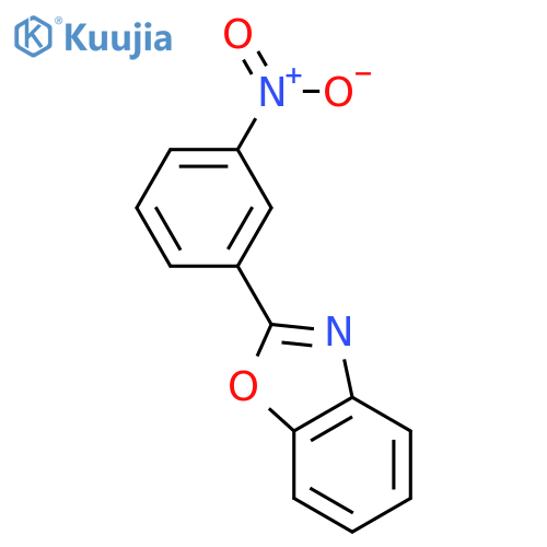 2-(3-Nitrophenyl)benzoxazole structure