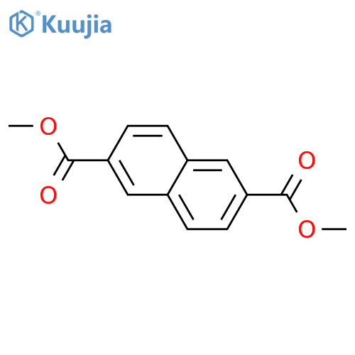 Dimethyl naphthalene-2,6-dicarboxylate structure