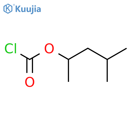 4-methylpentan-2-yl chloroformate structure