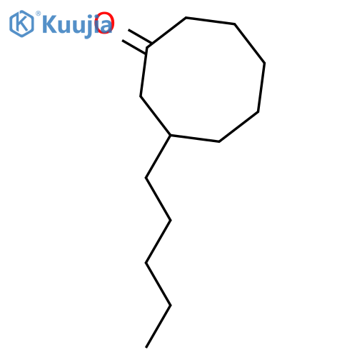 Cyclooctanone, 3-pentyl- structure