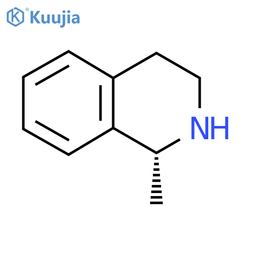 Isoquinoline, 1,2,3,4-tetrahydro-1-methyl-, (1R)- structure