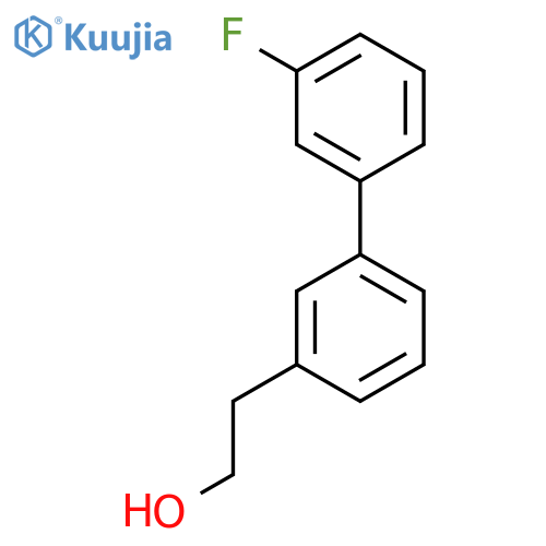3-(3-Fluorophenyl)phenethyl alcohol structure