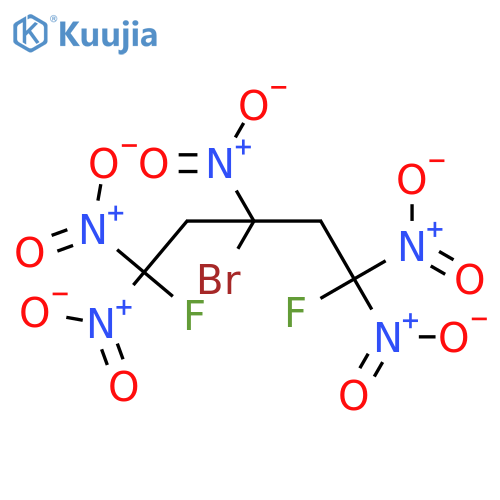 3-Bromo-1,5-difluoro-1,1,3,5,5-pentanitropentane structure