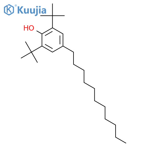 Phenol, 2,6-bis(1,1-dimethylethyl)-4-undecyl- structure