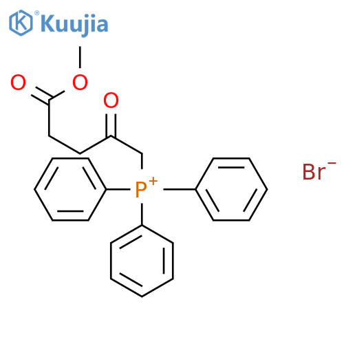 PHOSPHONIUM, (5-METHOXY-2,5-DIOXOPENTYL)TRIPHENYL-, BROMIDE structure