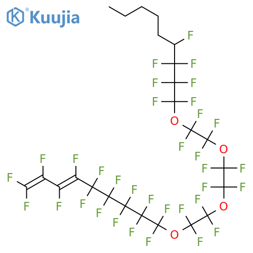 10,13,16,19-Tetraoxaoctacosadiene,tetratriacontafluoro- (9CI) structure
