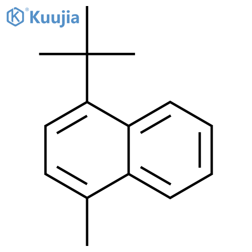 Naphthalene,1-(1,1-dimethylethyl)-4-methyl- structure