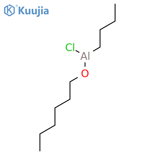 Butyl(chloro)(hexyloxy)alumane structure