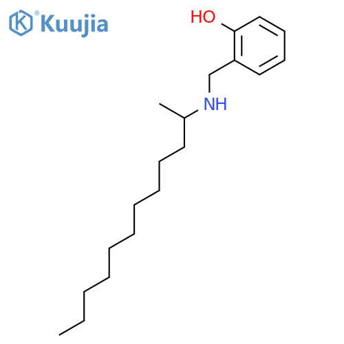 Phenol, 2-[(sec-dodecylamino)methyl]- structure