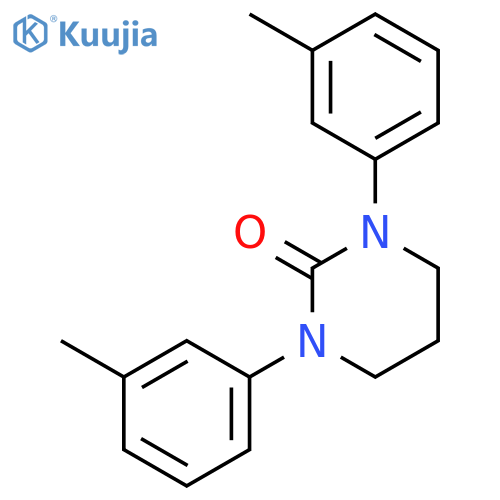 2(1H)-Pyrimidinone, tetrahydro-1,3-bis(3-methylphenyl)- structure