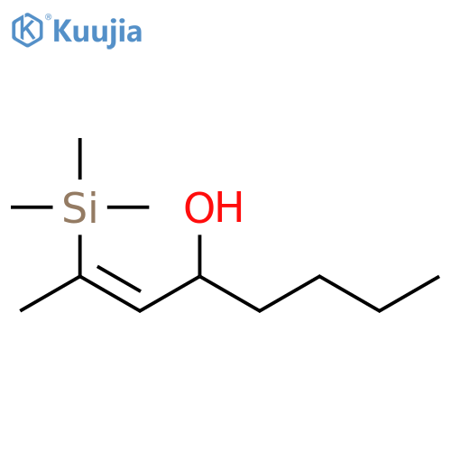 2-Octen-4-ol, 2-(trimethylsilyl)-, (Z)- structure