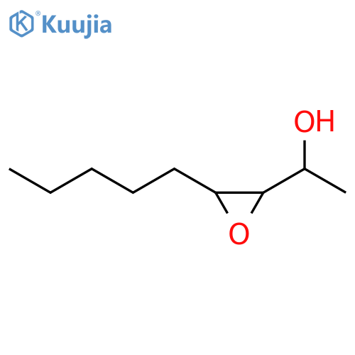 Oxiranemethanol, α-methyl-3-pentyl-, (αR,2S,3S)-rel- structure