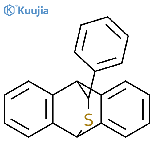 9,10-dihydro-12-phenyl-10,9-(Epithiomethano)anthracene structure