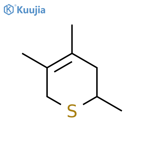 2,4,5-Trimethyl-3,6-dihydro-2H-thiopyran structure
