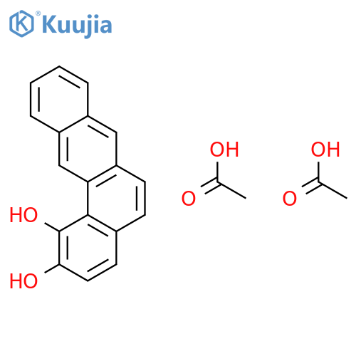 Benz[a]anthracene-1,2-diol, diacetate structure