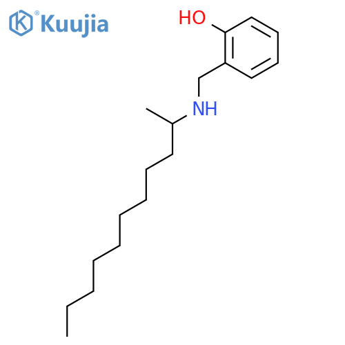 Phenol, 2-[(sec-undecylamino)methyl]- structure