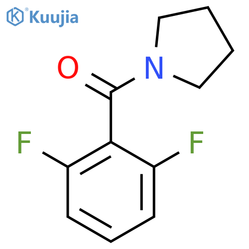 1-(2,6-difluorobenzoyl)pyrrolidine structure