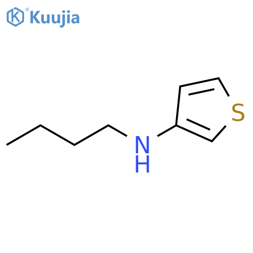 3-Thiophenamine, N-butyl- structure