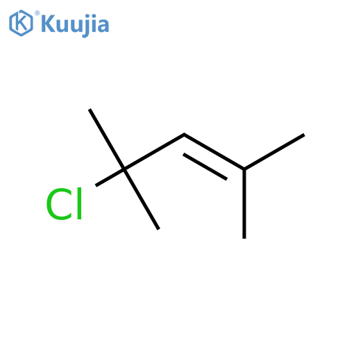 4-Chloro-2,4-dimethylpent-2-ene structure