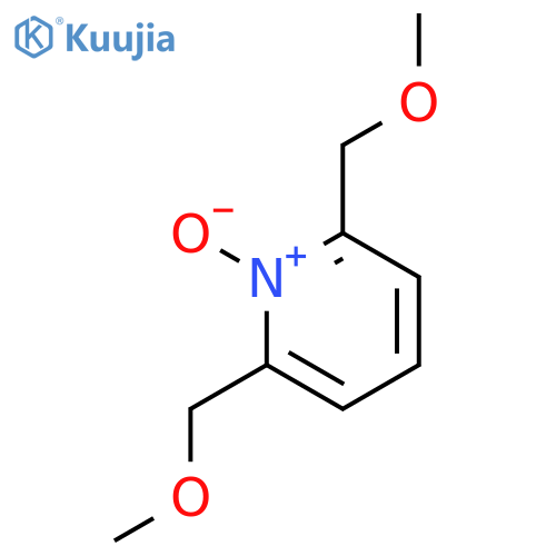 Pyridine, 2,6-bis(methoxymethyl)-, 1-oxide structure