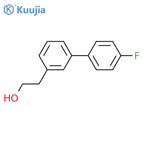 3-(4-Fluorophenyl)phenethyl alcohol structure