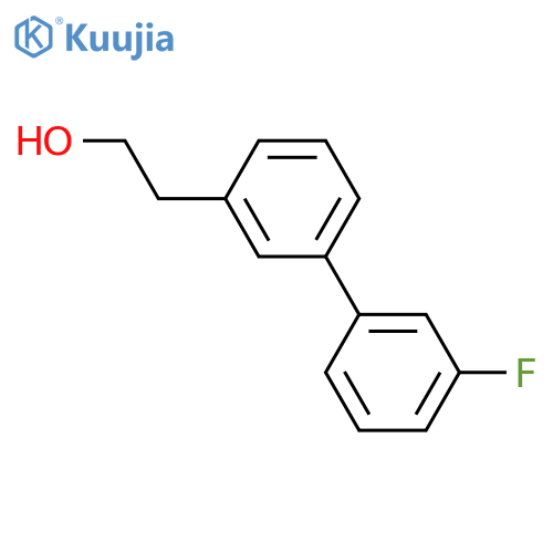 3-(3-Fluorophenyl)phenethyl alcohol structure
