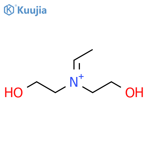 Ethanaminium, N-ethylidene-2-hydroxy-N-(2-hydroxyethyl)- structure
